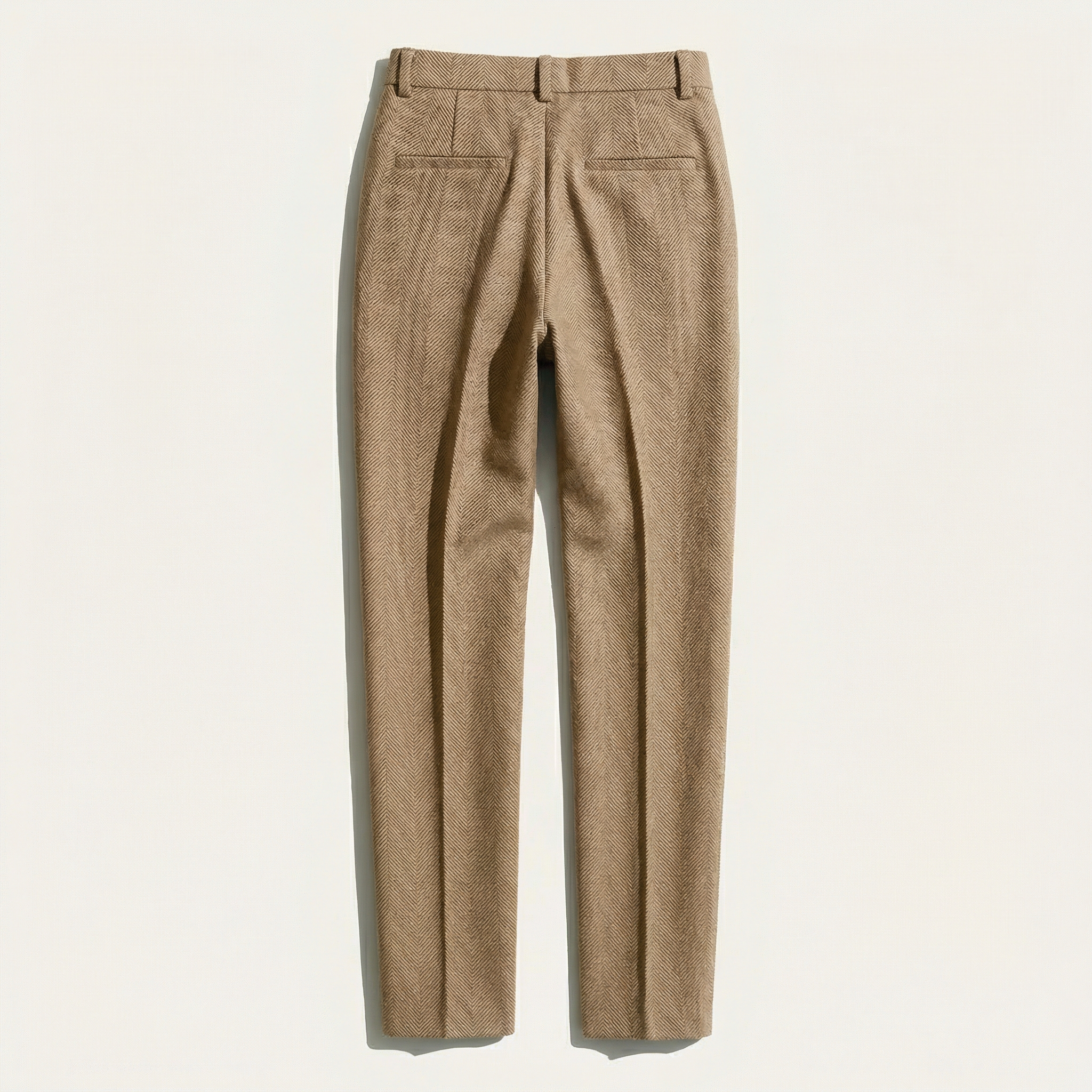 Women’s Trousers – High-Rise Waist, Straight Leg