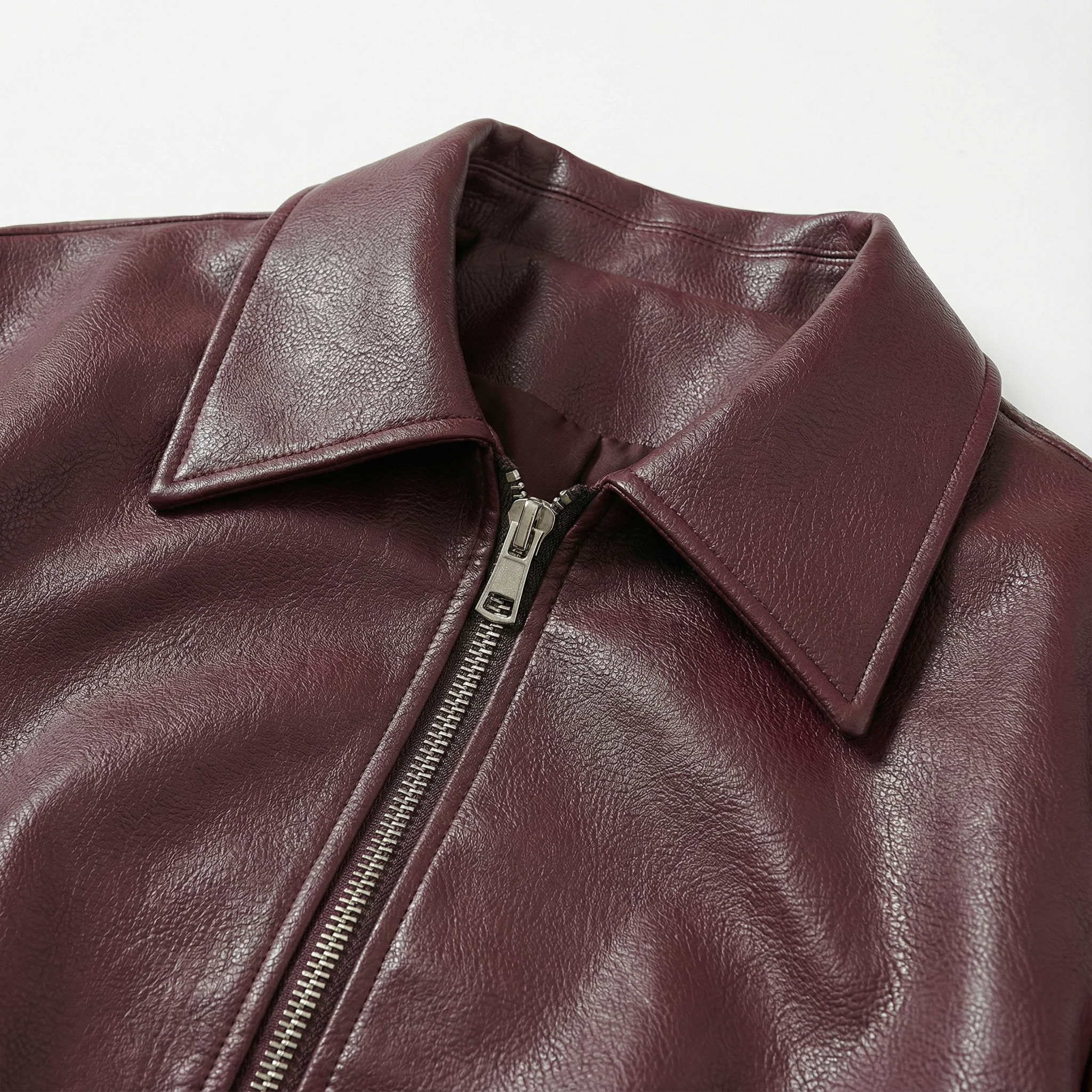 Women’s Zip-Front Jacket – Collared Design