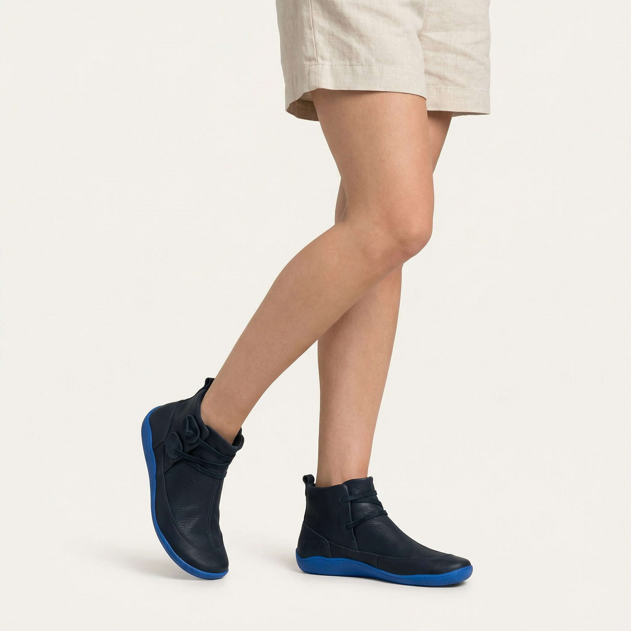 Women’s Ankle Boots – Hook and Strap Closure