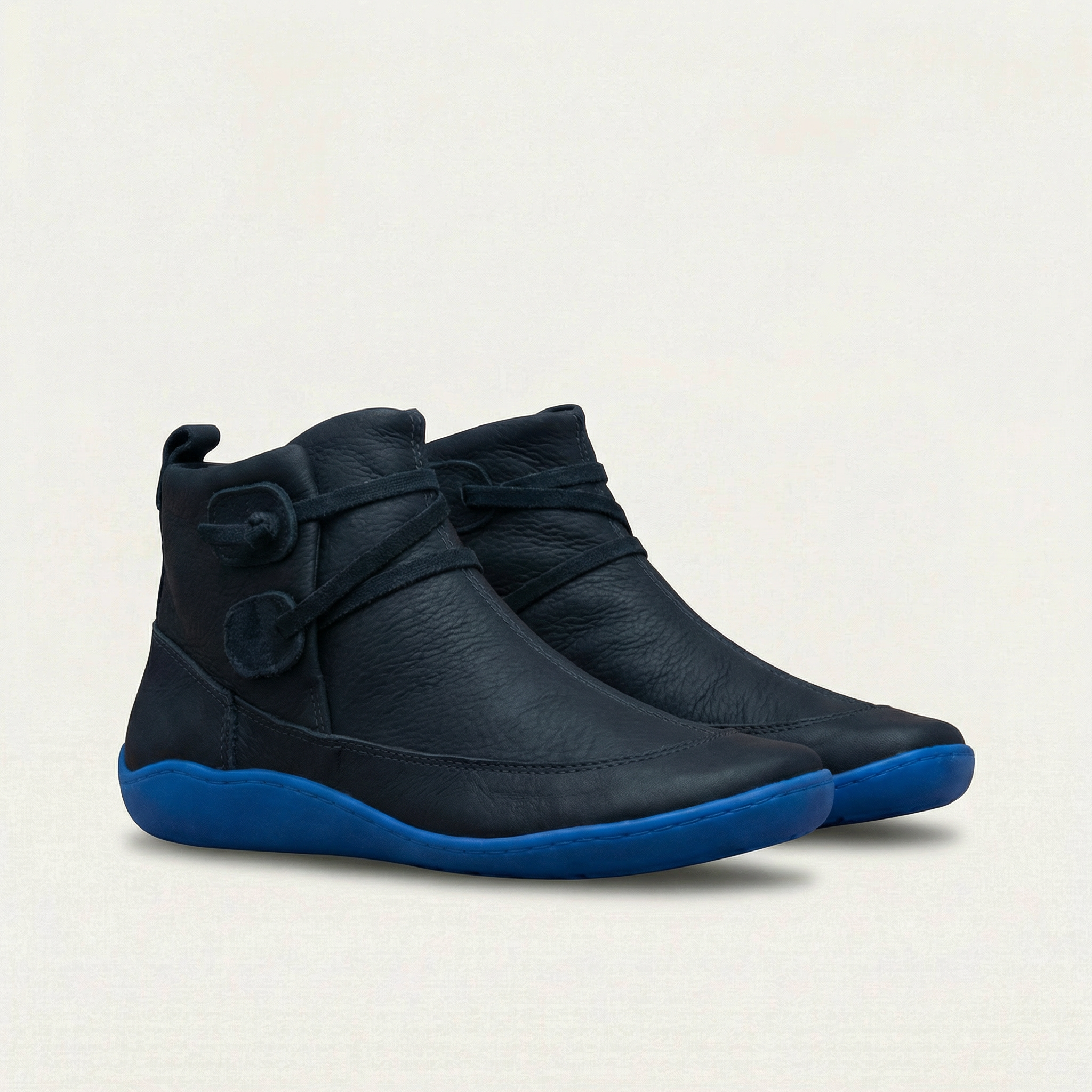 Women’s Ankle Boots – Hook and Strap Closure