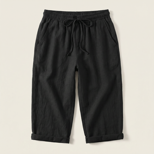 Women’s Casual Crop Pants – Pull-On Style