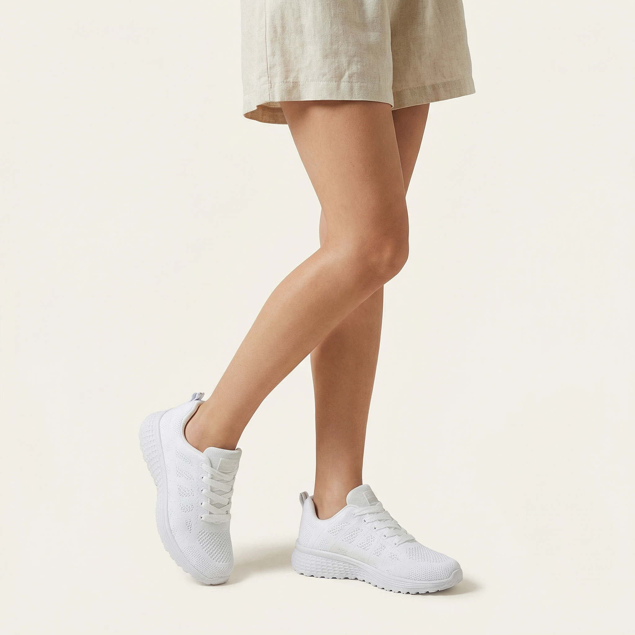 Women’s Casual Shoes – Knit Upper Walking Style