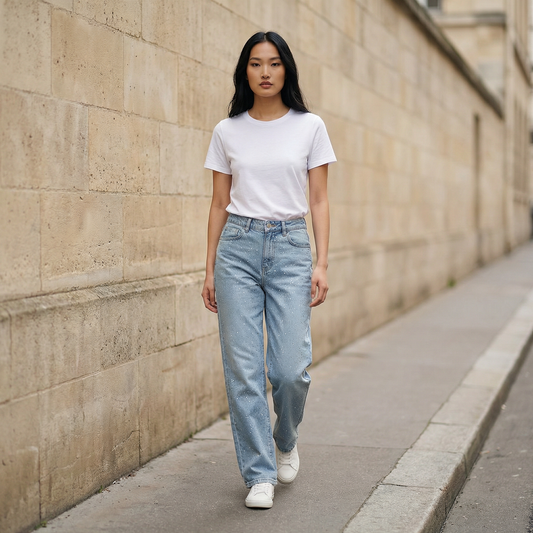 Women’s Full-Length Jeans – Straight Leg Style