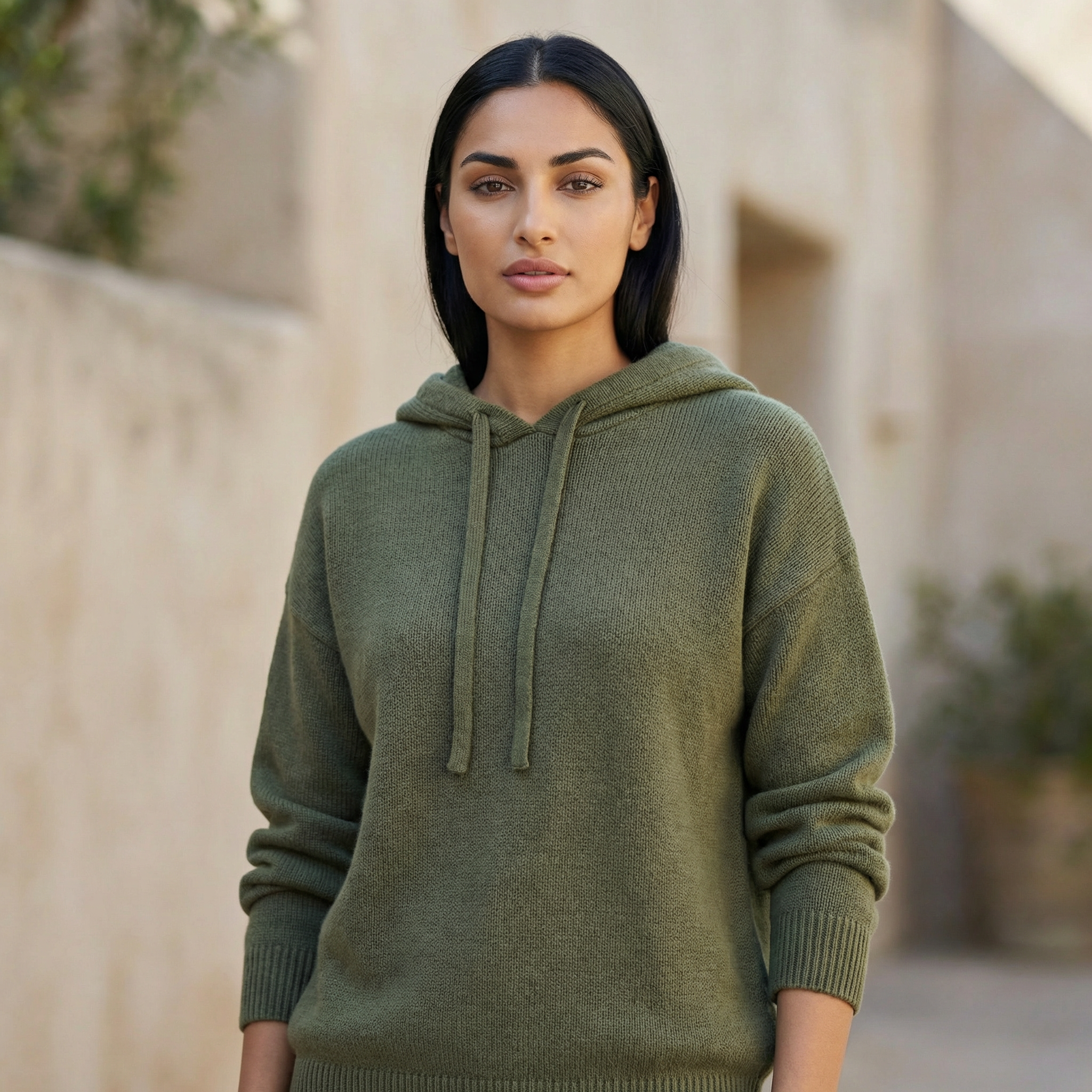 Women’s Hooded Sweater – Pullover Style