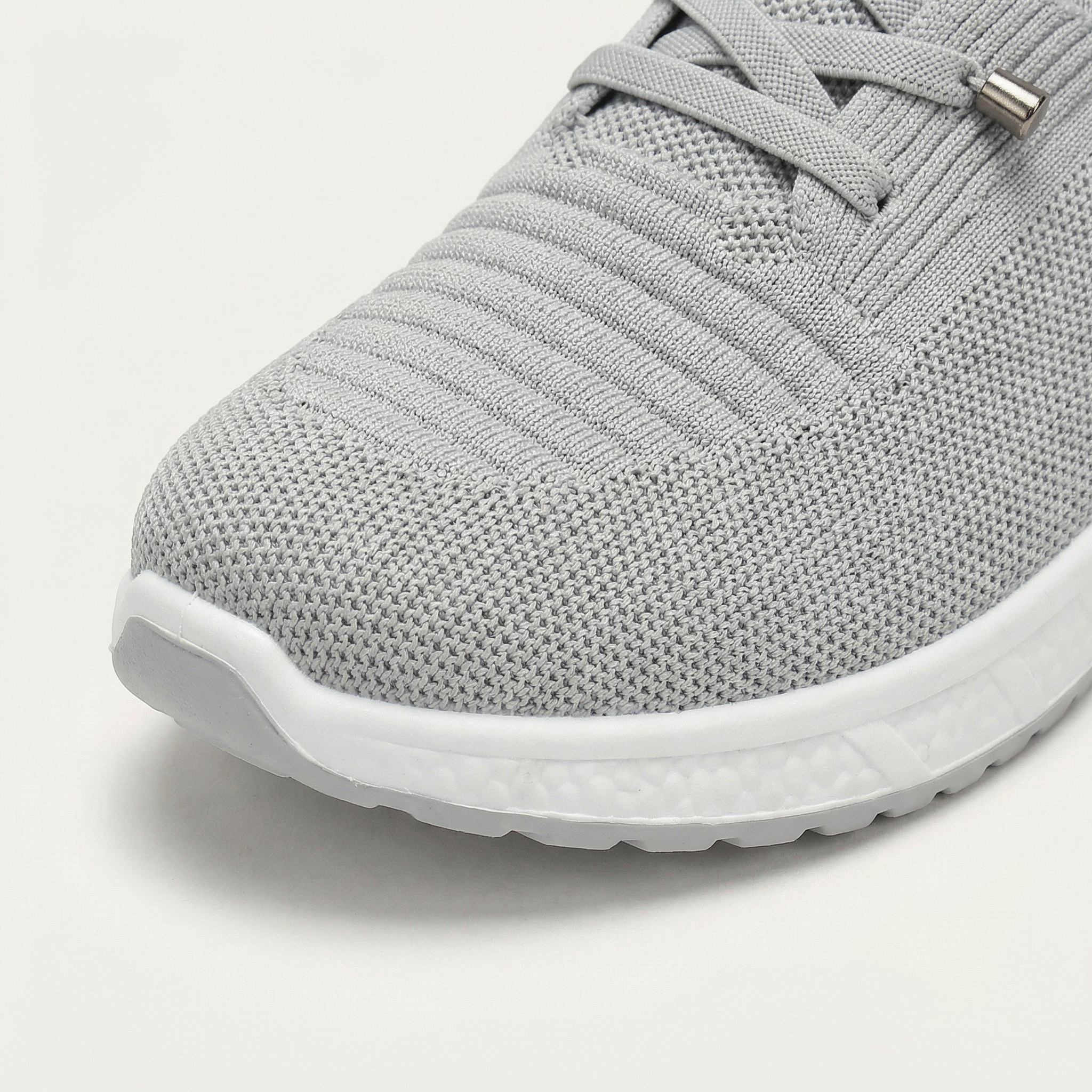 Women’s Knit Sneakers – Lace-Up Casual Style