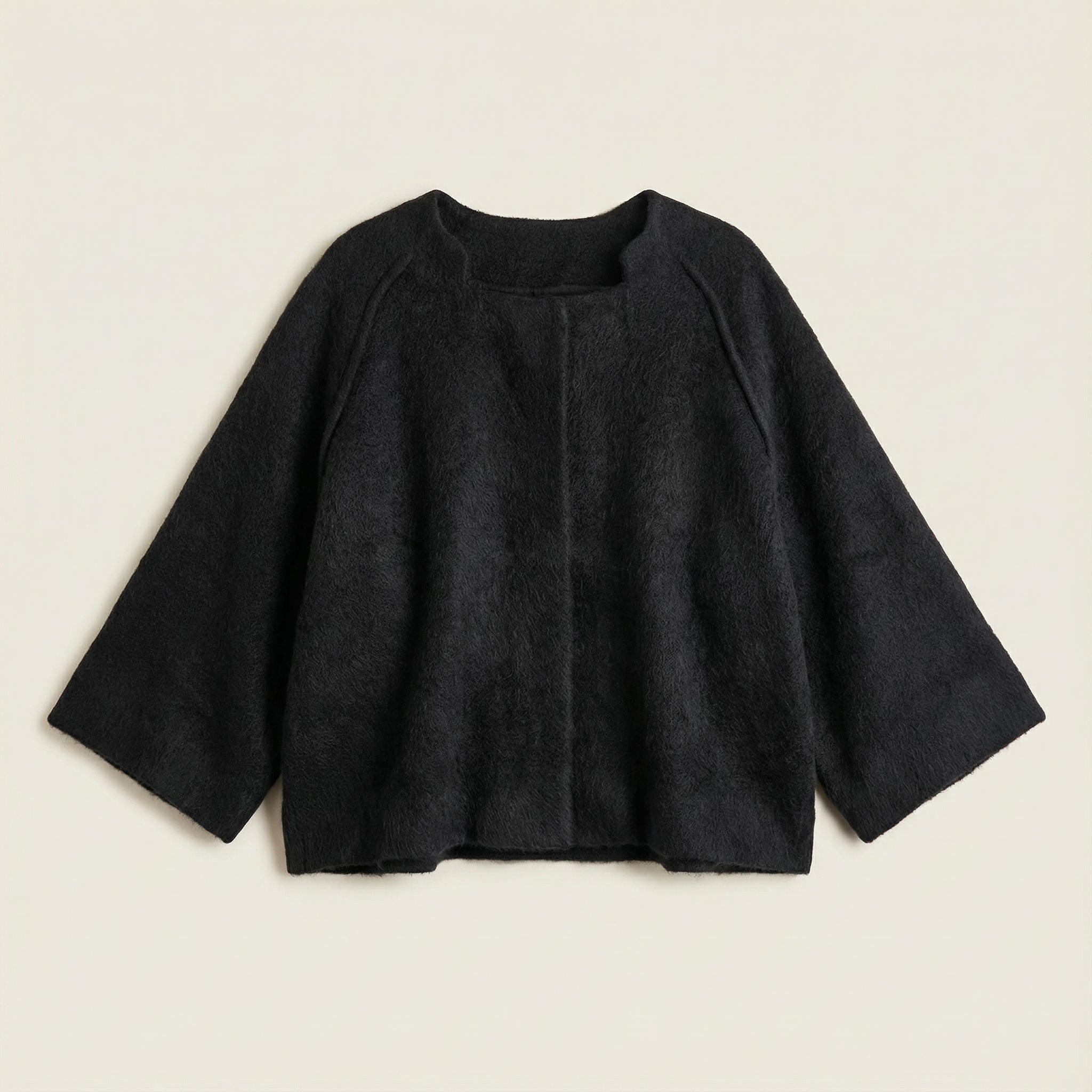 Women’s Knit Top – Draped Relaxed Fit Design