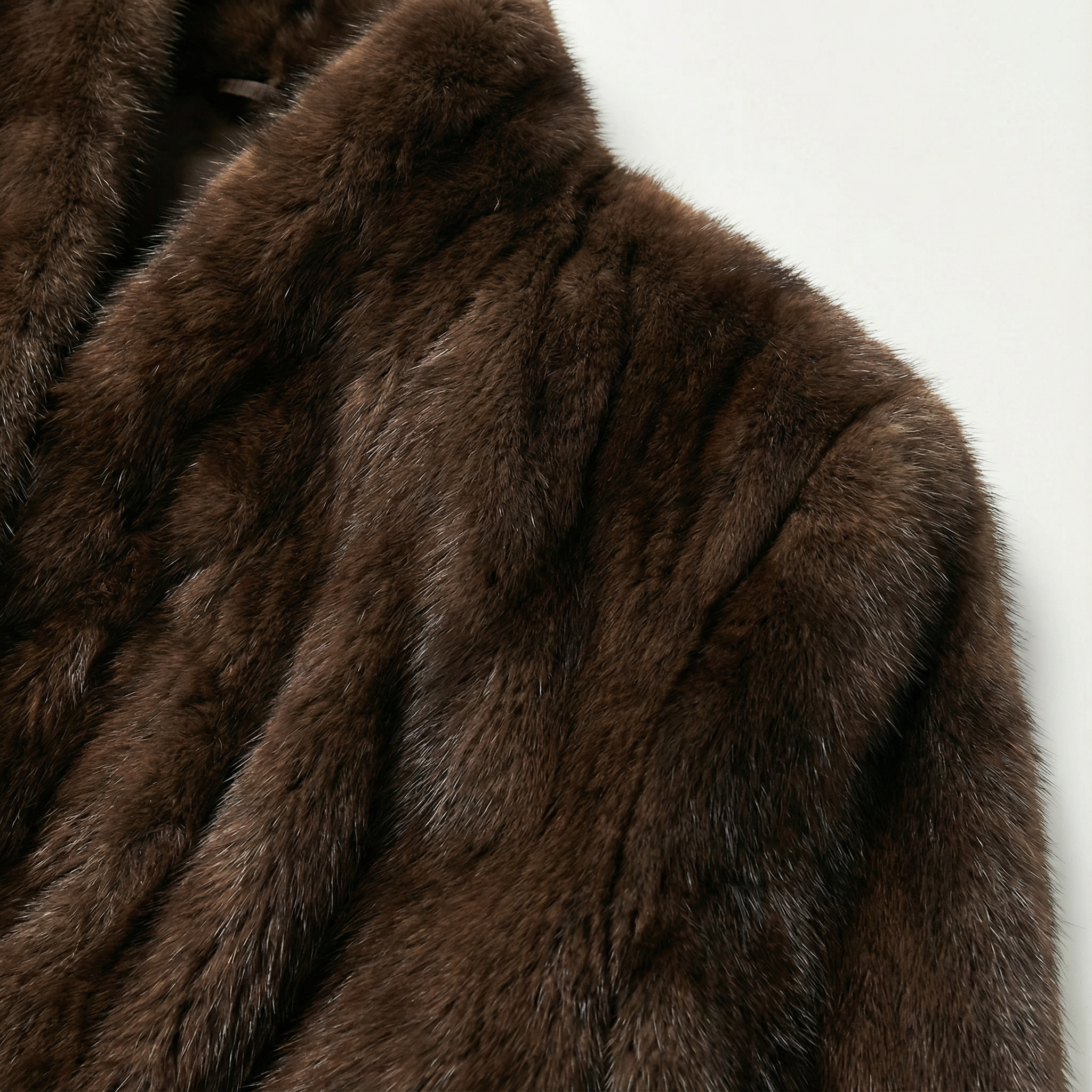 Women’s Long Coat – Long Sleeves, Open Front Design