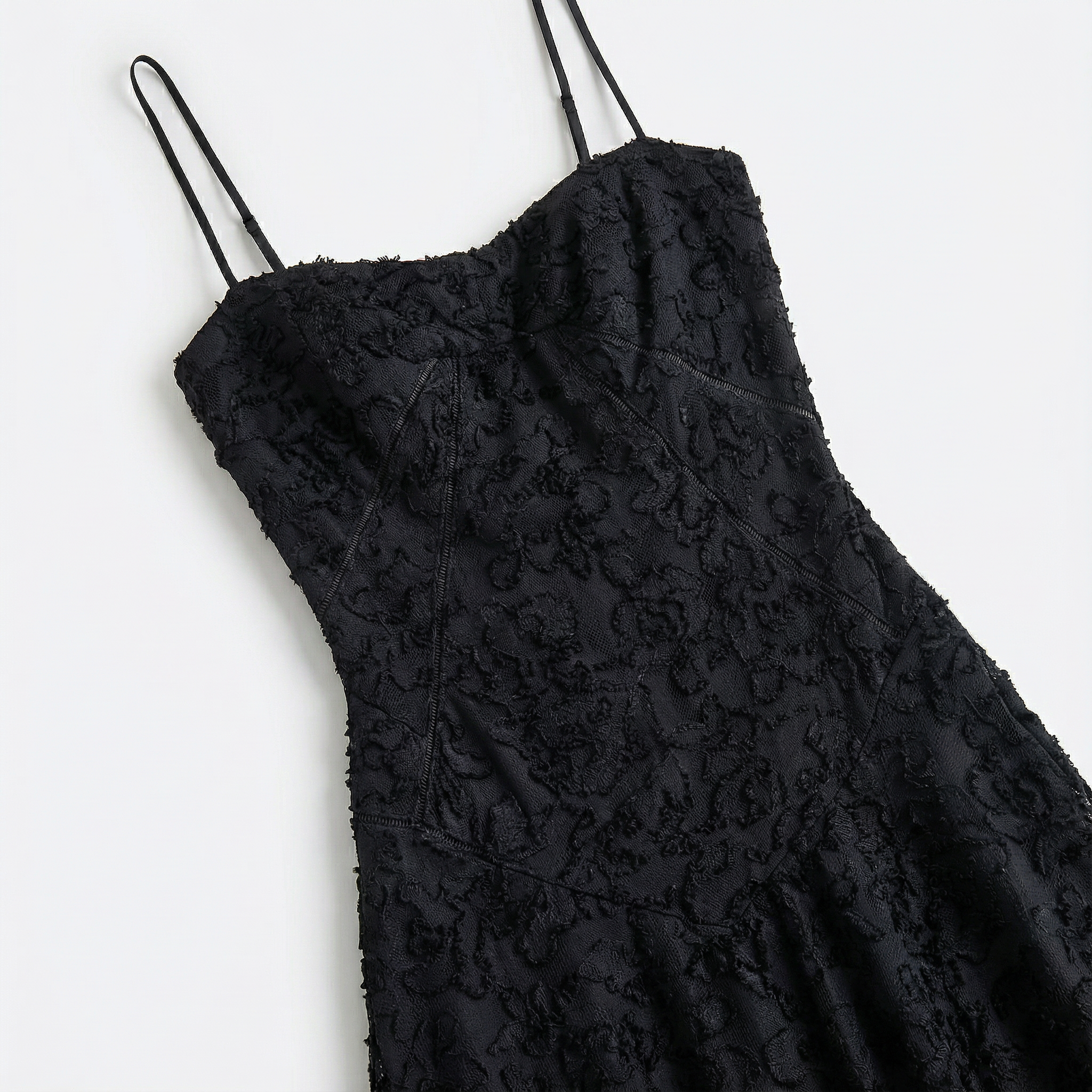 Women’s Maxi Dress – Slim Fit with Spaghetti Straps
