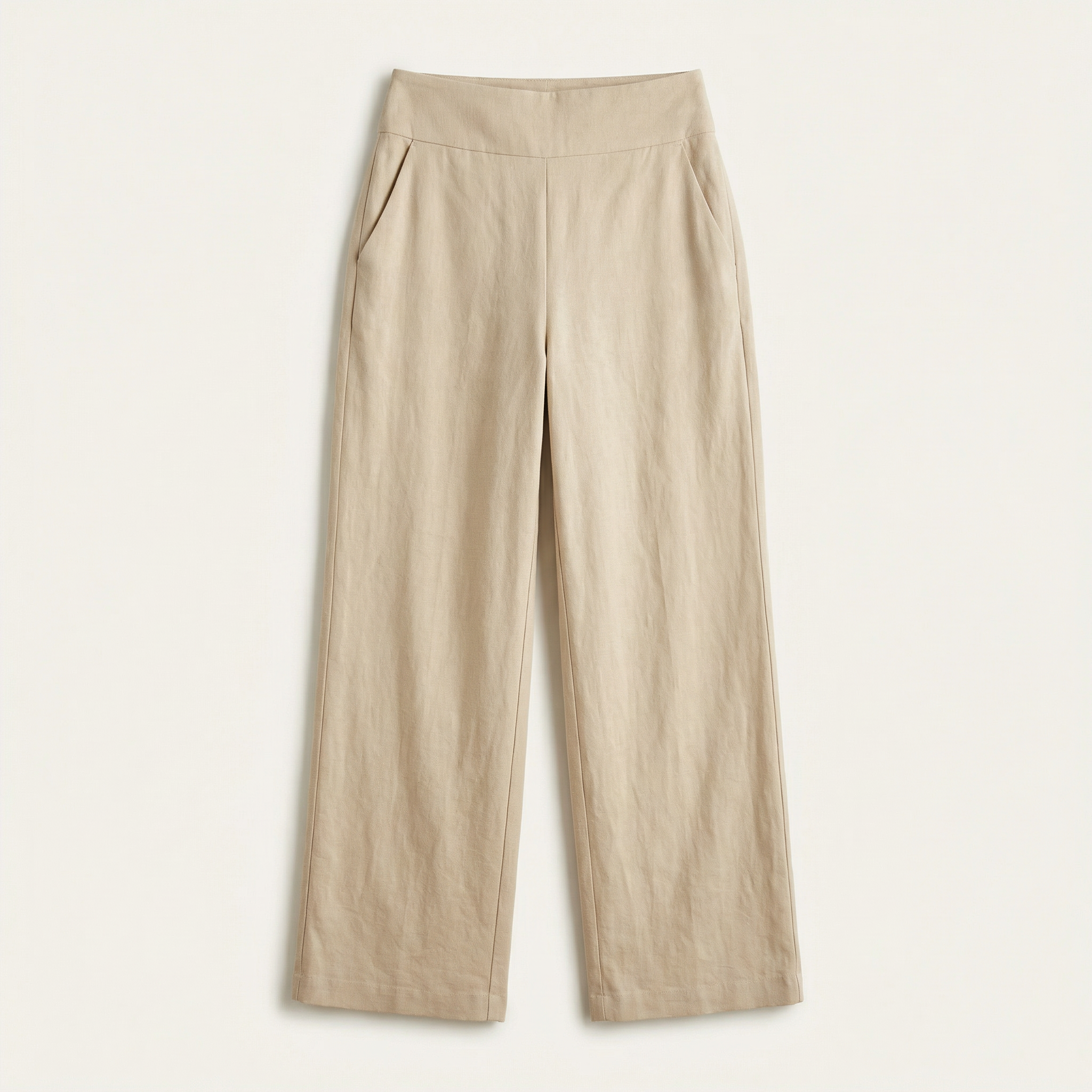 Women’s Wide-Leg Pants – High-Waist Straight Leg Design