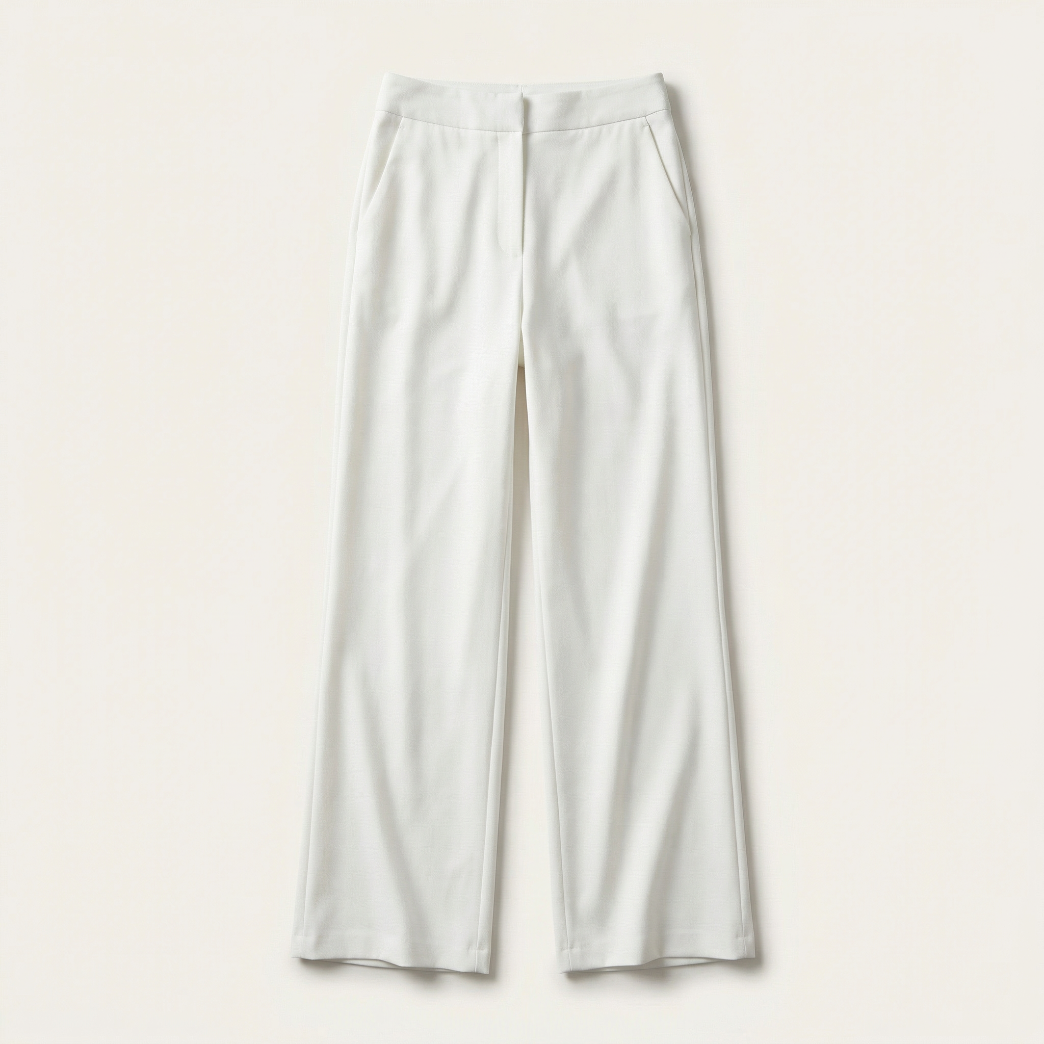 Women’s Wide-Leg Pants – High-Waist Straight Leg Design