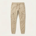 Men’s Cargo Jogger Pants – Cuffed Ankles, Side Pockets