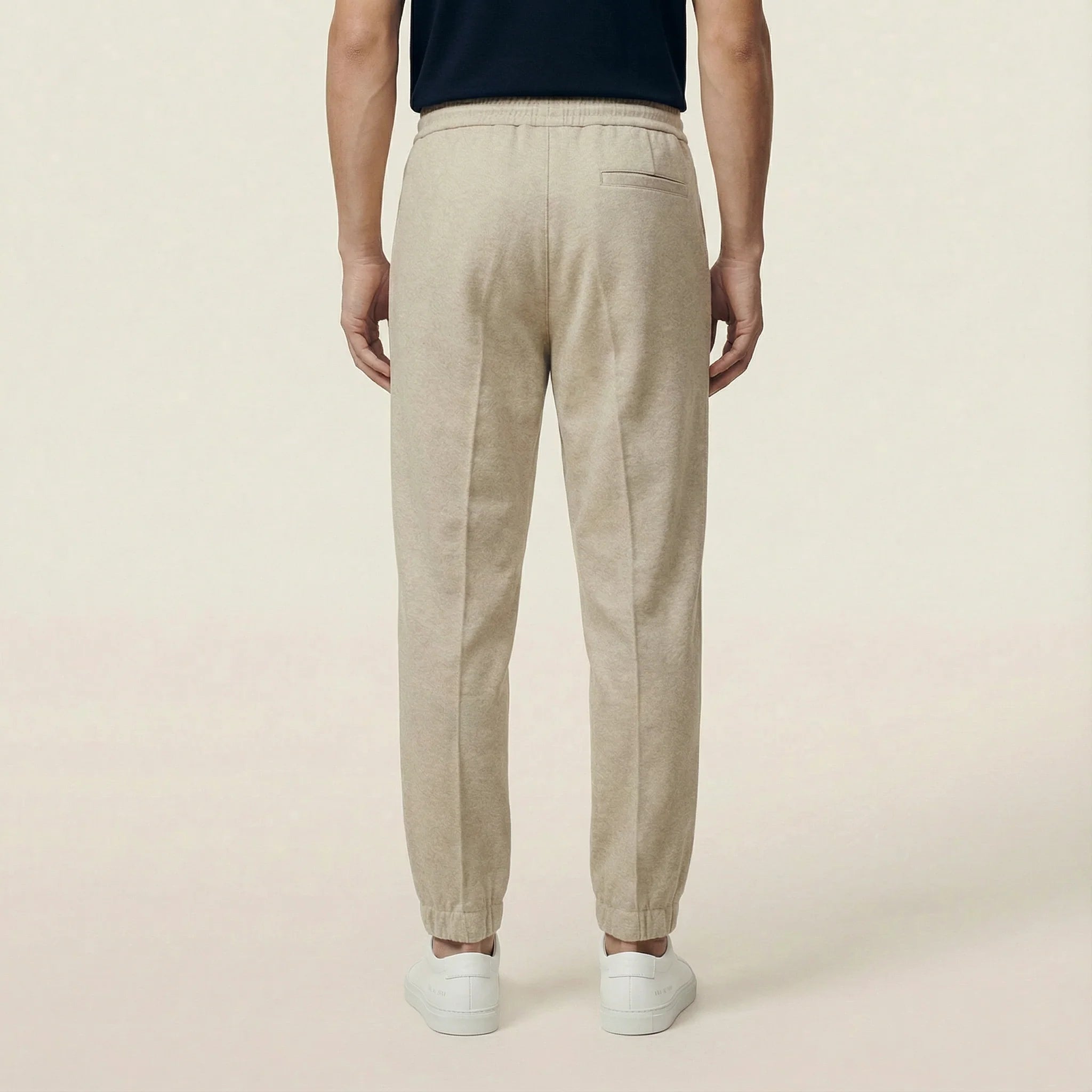 Men’s Jogger Pants – Elastic Waist, Tapered Leg