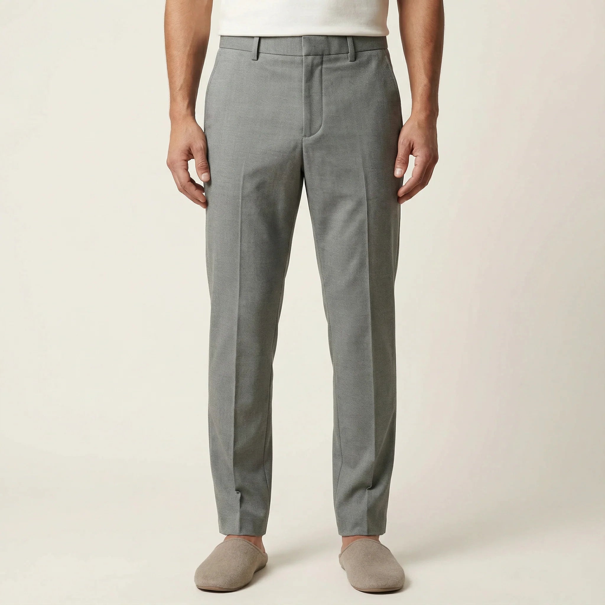 Men’s Chino Pants – Tapered Leg, Ankle-Length Design