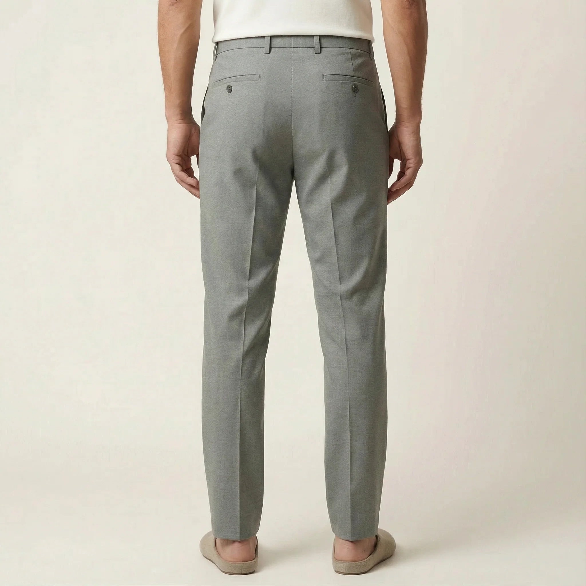 Men’s Chino Pants – Tapered Leg, Ankle-Length Design