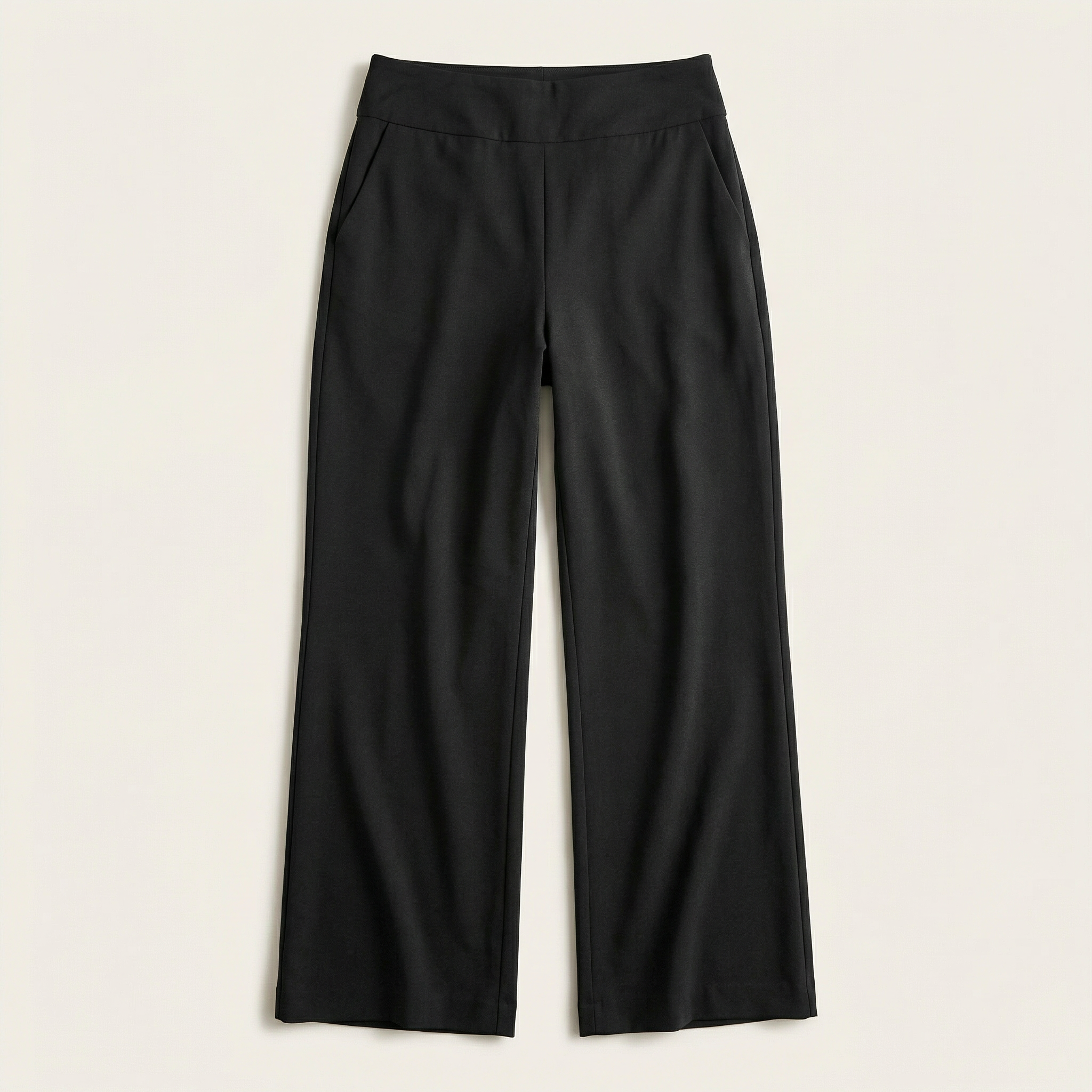 Women’s Wide-Leg Pants – High-Waist Straight Leg Design