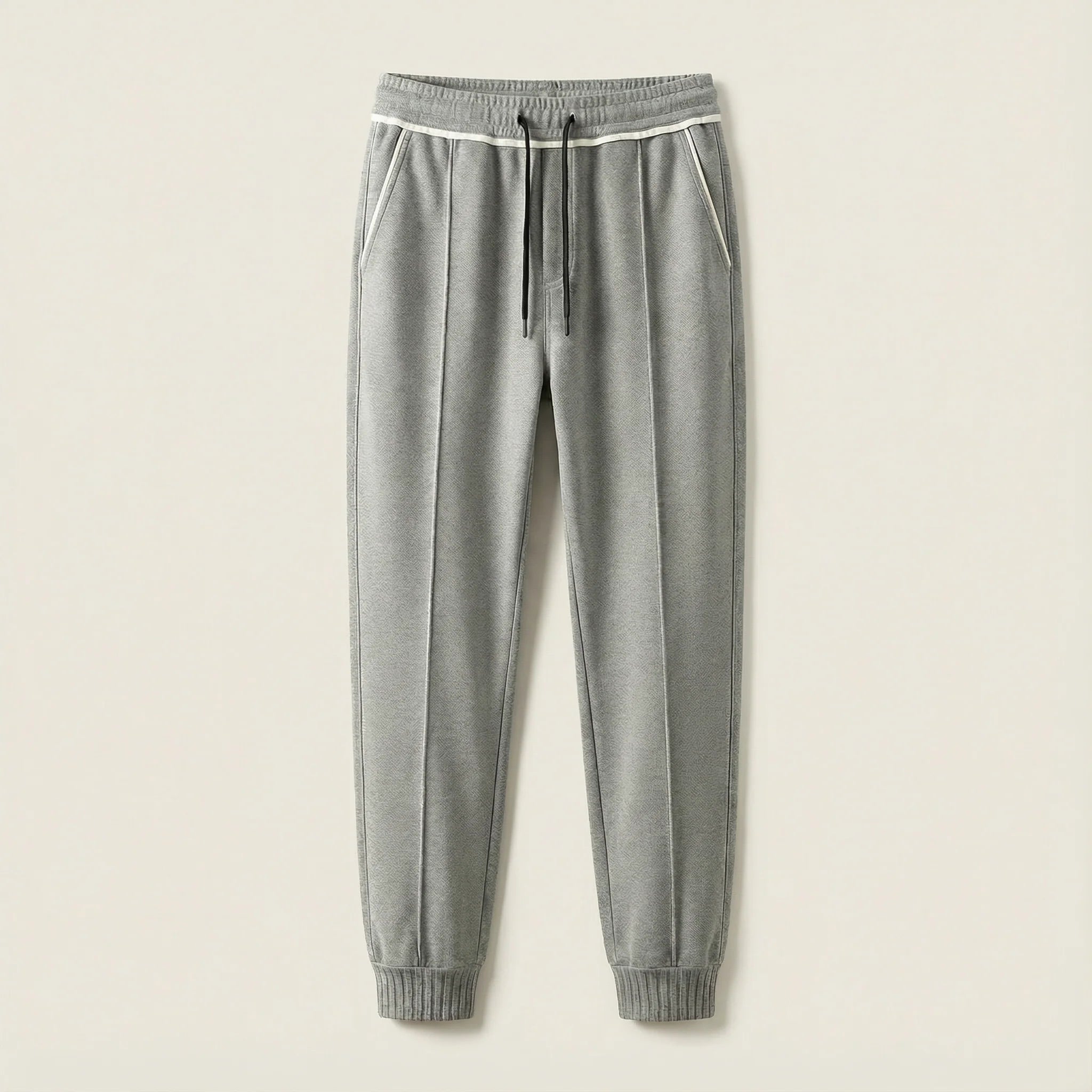 Men’s Jogger Pants – Elastic Waist, Tapered Leg