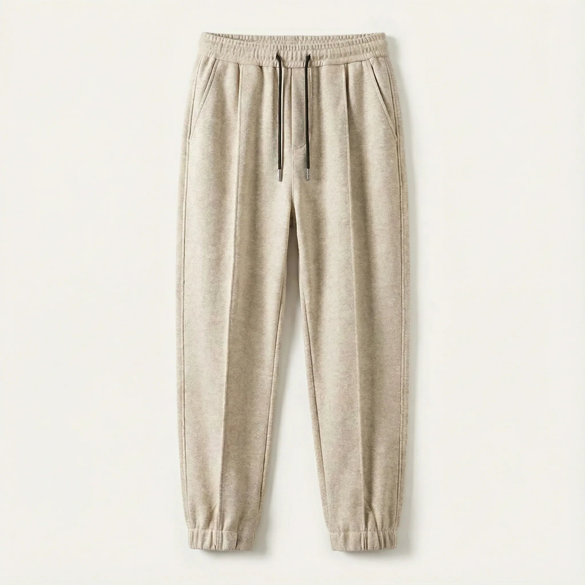 Men’s Jogger Pants – Elastic Waist, Tapered Leg