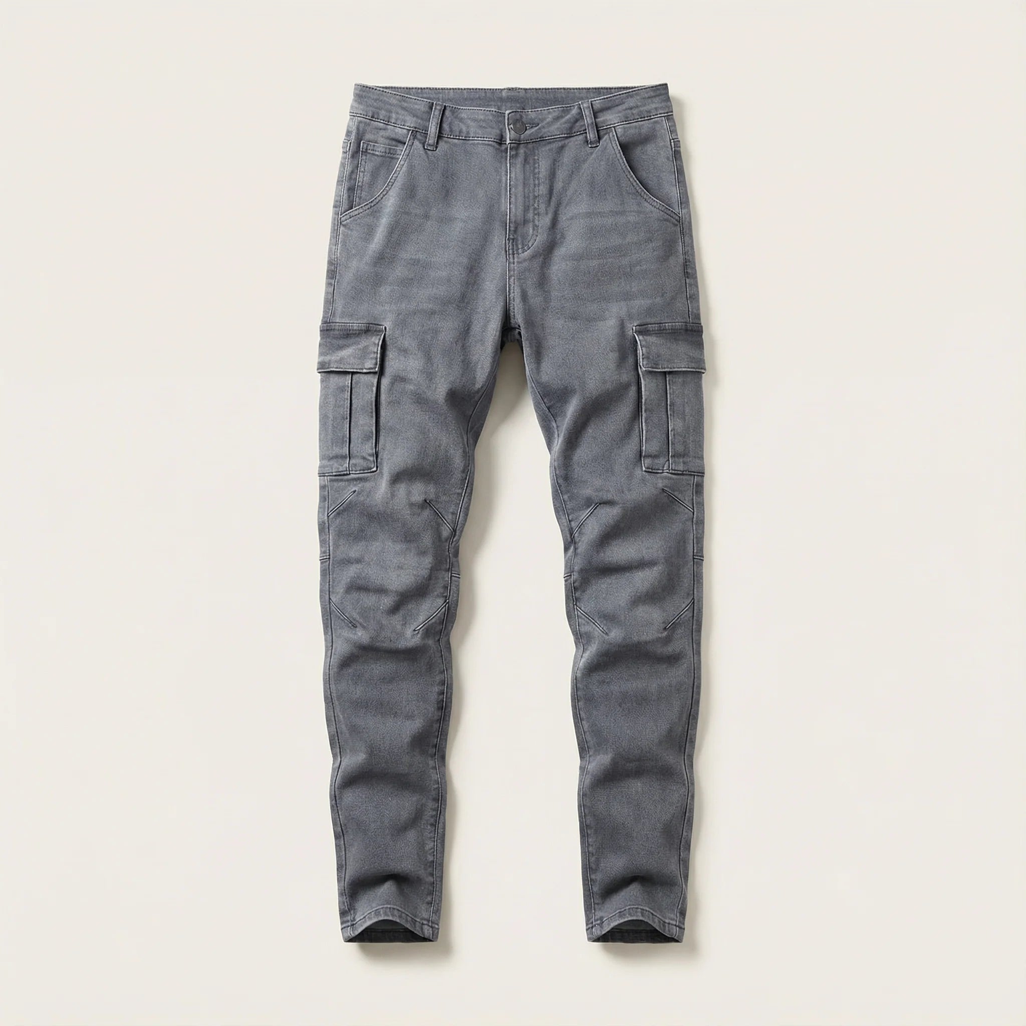 Men’s Cargo Pants – Slim Fit, Side Pocket Design