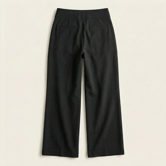 Women’s Wide-Leg Pants – High-Waist Straight Leg Design