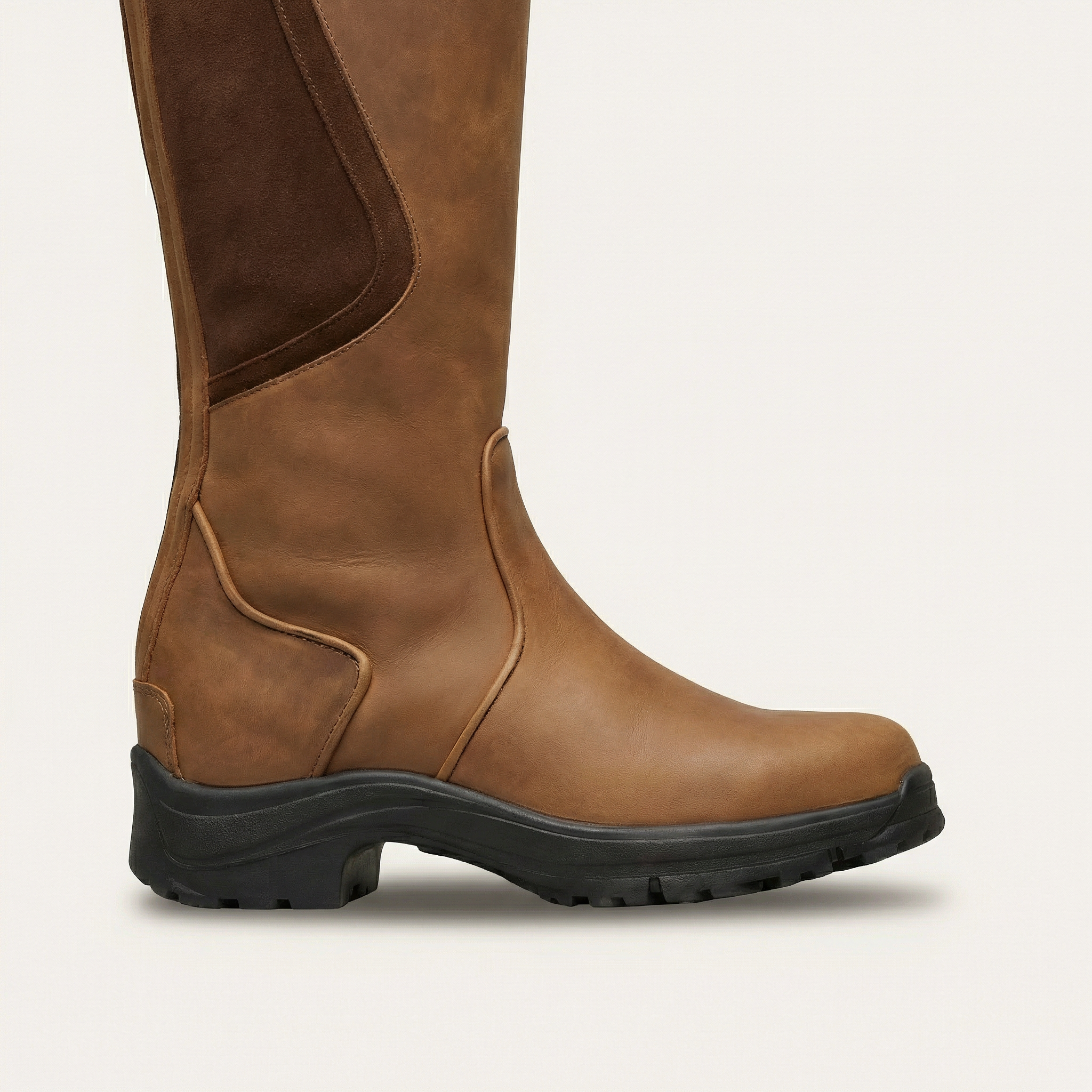 Women’s Knee-High Boots – Buckle Strap Design