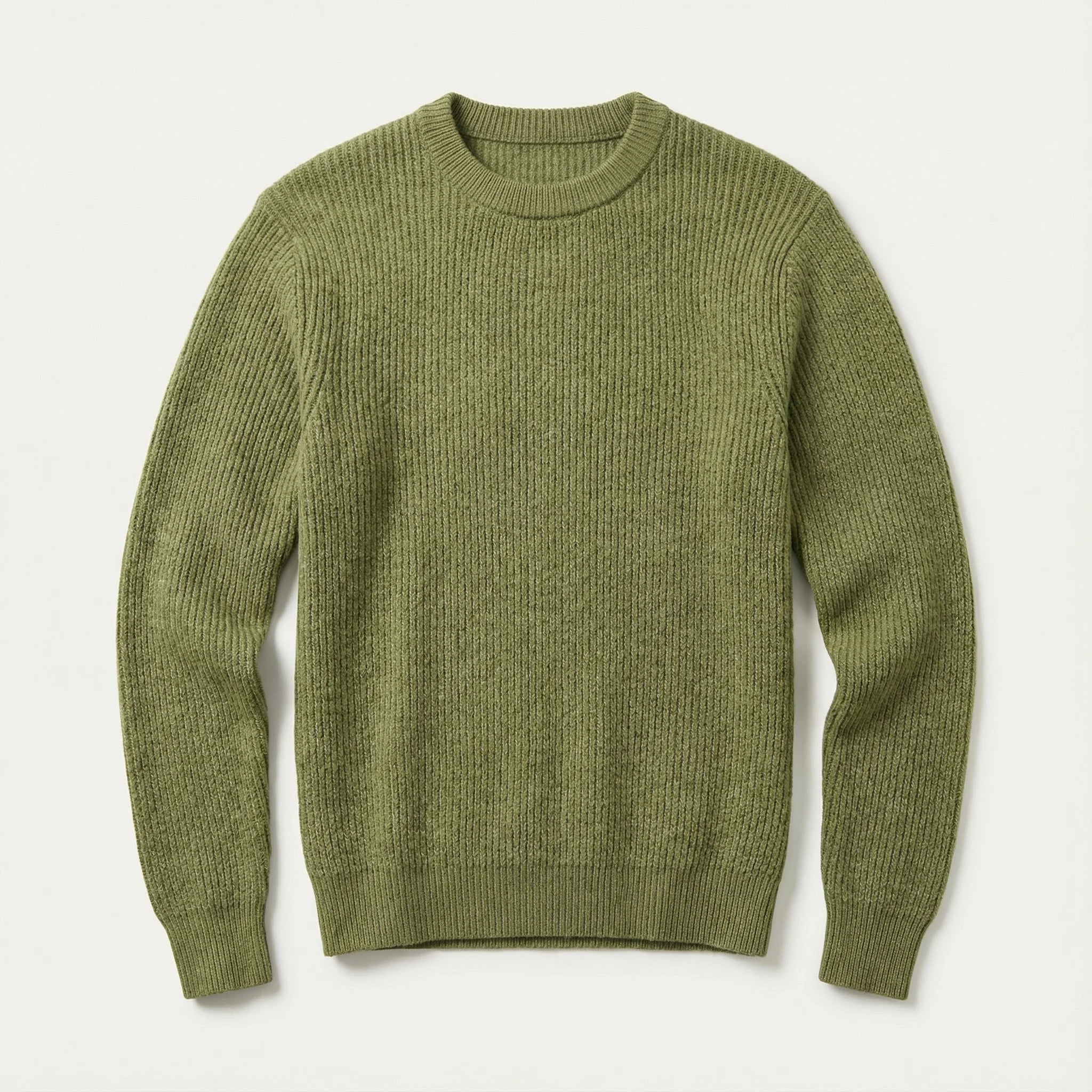 Men’s Long-Sleeve Sweater – Crew Neck