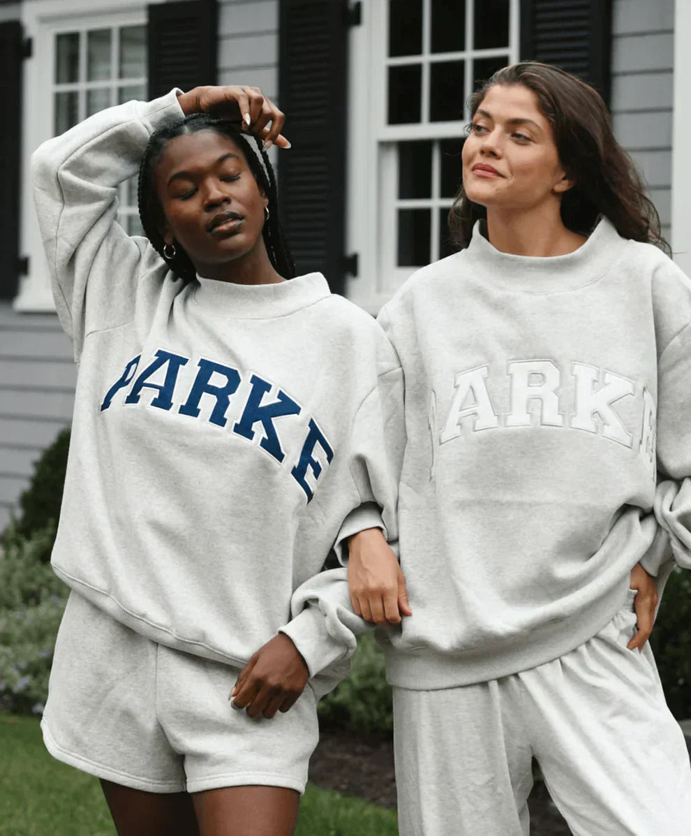 Nora | Chic Varsity Oversized Sweatshirt Set of 2