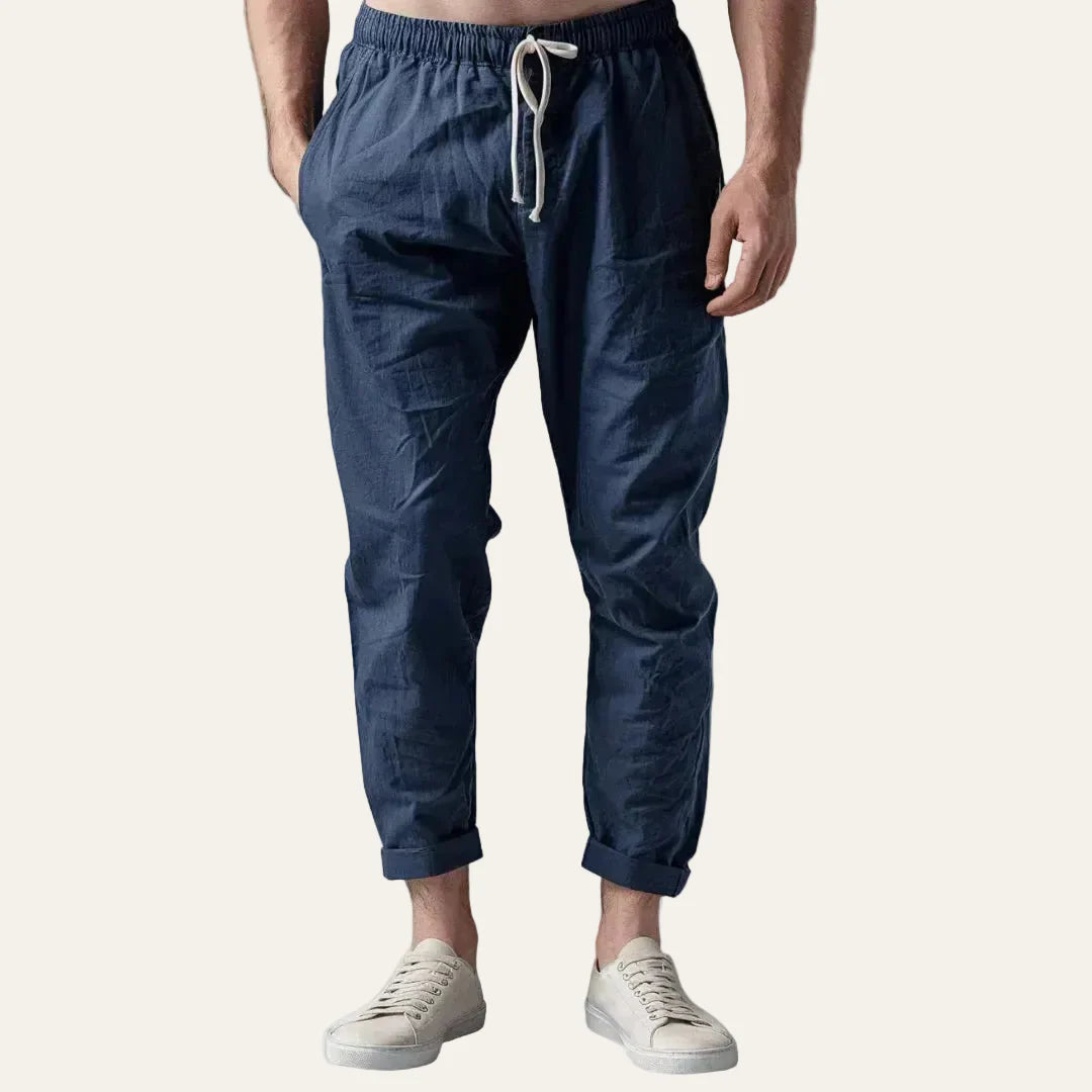 Men's Casual Drawstring Trousers